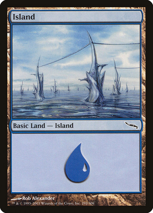 Magic the Gathering Card - Island - MTG Circle
