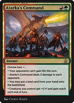 Magic the Gathering Card - Atarka's Command - MTG Circle