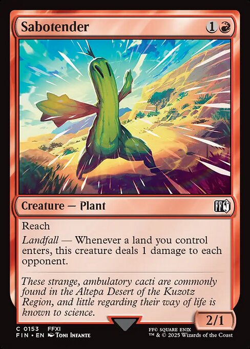 Magic the Gathering Card - Sabotender - MTG Circle