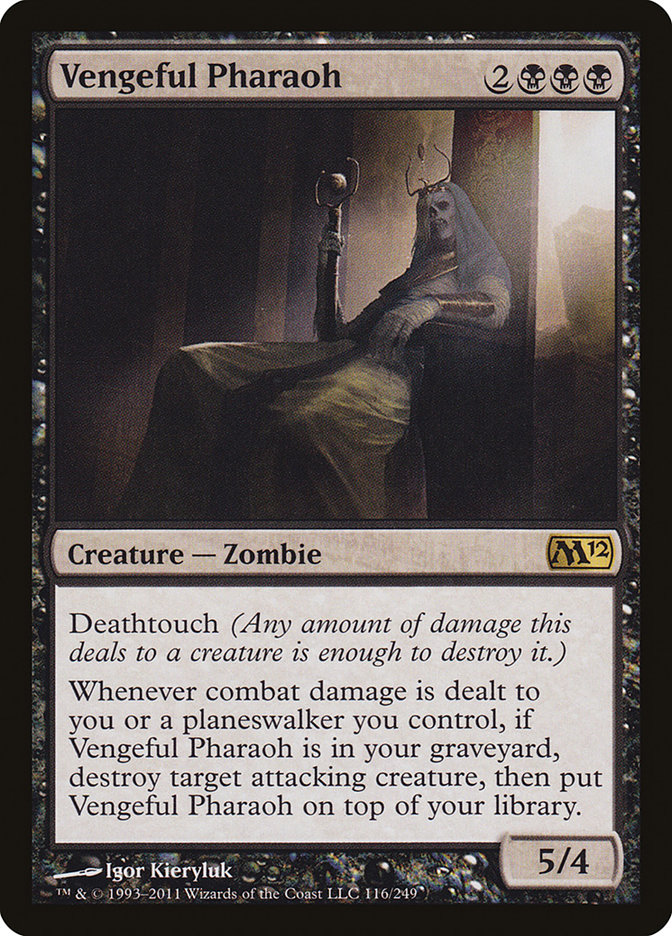 Magic the Gathering Card - Vengeful Pharaoh - MTG Circle