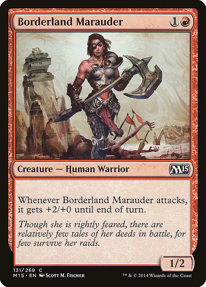 Magic the Gathering Card - Borderland Marauder - MTG Circle