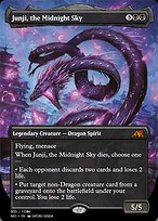 Magic the Gathering Card - Junji, the Midnight Sky - MTG Circle