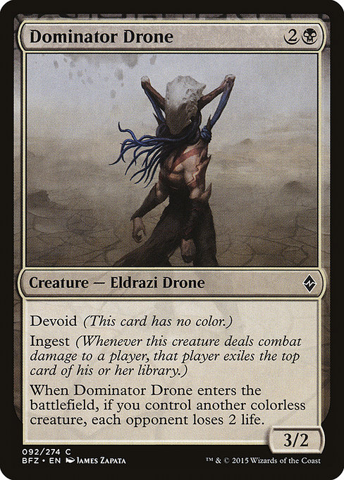 Magic the Gathering Card - Dominator Drone - MTG Circle