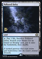 Magic the Gathering Card - Polluted Delta - MTG Circle