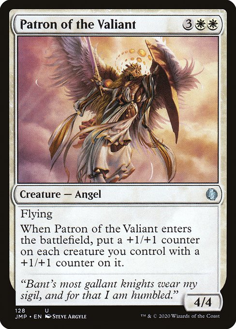 Magic the Gathering Card - Patron of the Valiant - MTG Circle