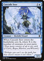 Magic the Gathering Card - Cascade Seer - MTG Circle
