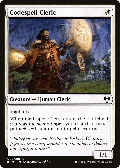 Magic the Gathering Card - Codespell Cleric - MTG Circle