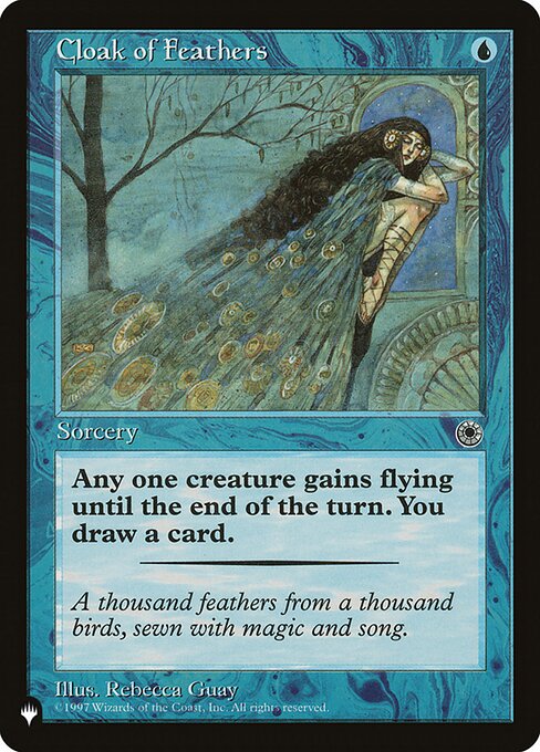 Magic the Gathering Card - Cloak of Feathers - MTG Circle