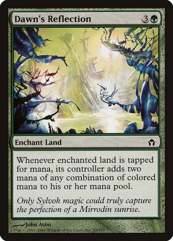 Magic the Gathering Card - Dawn's Reflection - MTG Circle