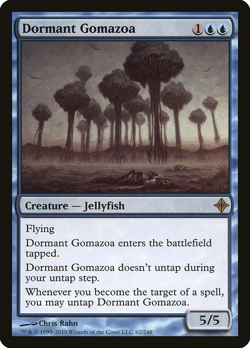 Magic the Gathering Card - Dormant Gomazoa - MTG Circle
