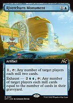 Magic the Gathering Card - Riverchurn Monument - MTG Circle