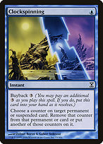 Magic the Gathering Card - Clockspinning - MTG Circle