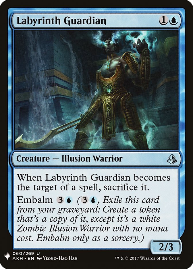 Magic the Gathering Card - Labyrinth Guardian - MTG Circle