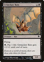 Magic the Gathering Card - Grimclaw Bats - MTG Circle