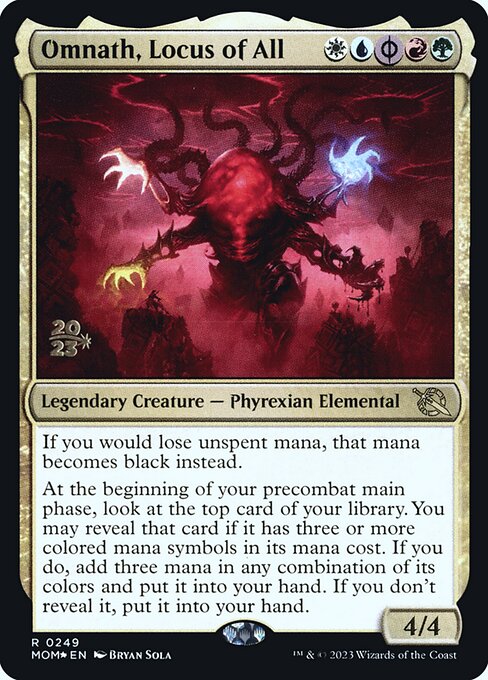 Magic the Gathering Card - Omnath, Locus of All - MTG Circle