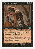 Magic the Gathering Card - Strands of Night - MTG Circle