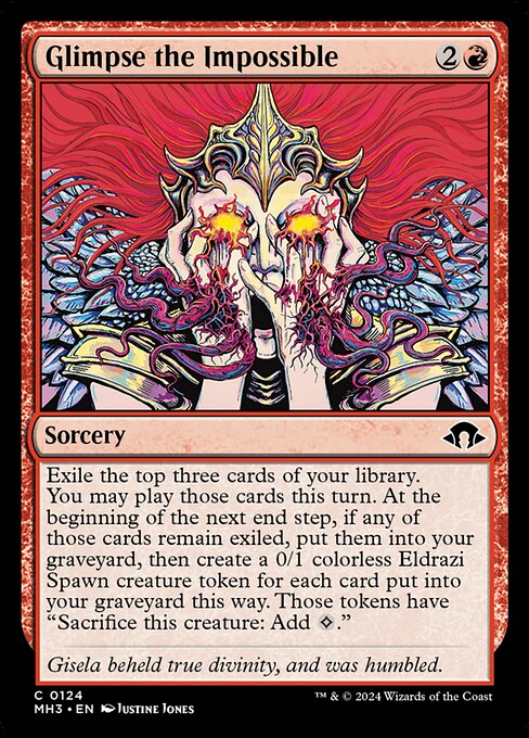 Magic the Gathering Card - Glimpse the Impossible - MTG Circle
