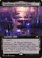 Magic the Gathering Card - Takenuma, Abandoned Mire - MTG Circle