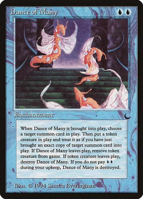 Magic the Gathering Card - Dance of Many - MTG Circle