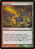 Magic the Gathering Card - Firespout - MTG Circle