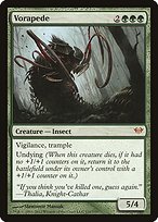 Magic the Gathering Card - Vorapede - MTG Circle