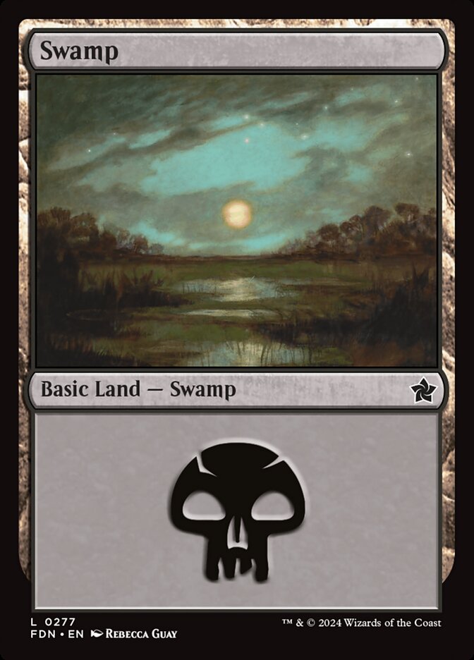 Magic the Gathering Card - Swamp - MTG Circle