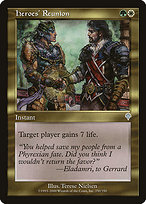 Magic the Gathering Card - Heroes' Reunion - MTG Circle