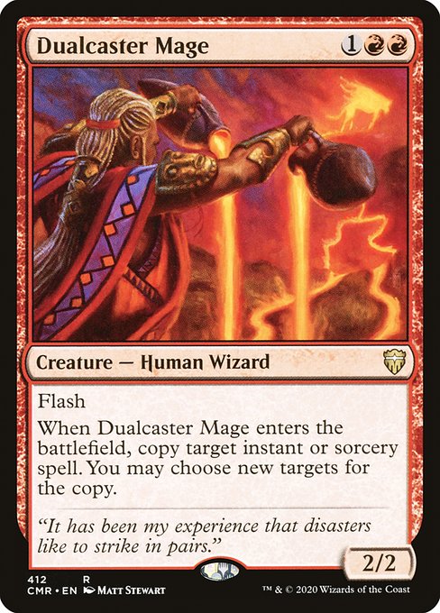 Magic the Gathering Card - Dualcaster Mage - MTG Circle