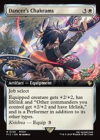 Magic the Gathering Card - Dancer's Chakrams - MTG Circle