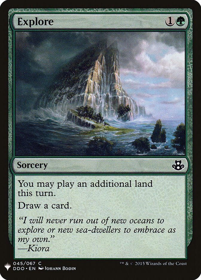 Magic the Gathering Card - Explore - MTG Circle