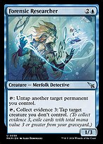 Magic the Gathering Card - Forensic Researcher - MTG Circle