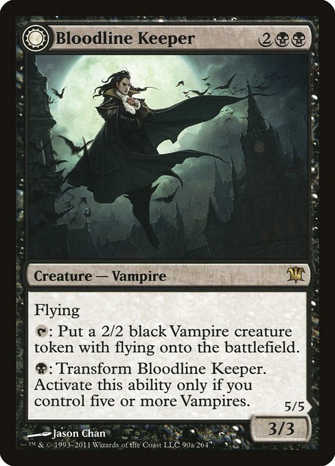 Magic the Gathering Card - Bloodline Keeper - MTG Circle