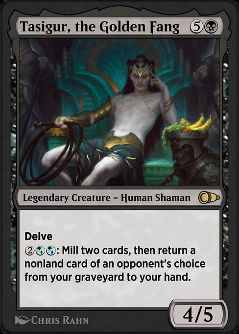 Magic the Gathering Card - Tasigur, the Golden Fang - MTG Circle