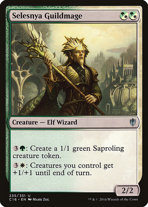 Magic the Gathering Card - Selesnya Guildmage - MTG Circle