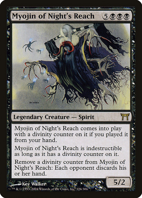 Magic the Gathering Card - Myojin of Night's Reach - MTG Circle