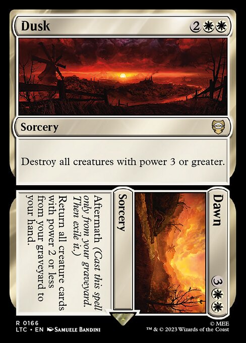 Magic the Gathering Card - Dusk // Dawn - MTG Circle