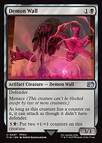 Magic the Gathering Card - Demon Wall - MTG Circle