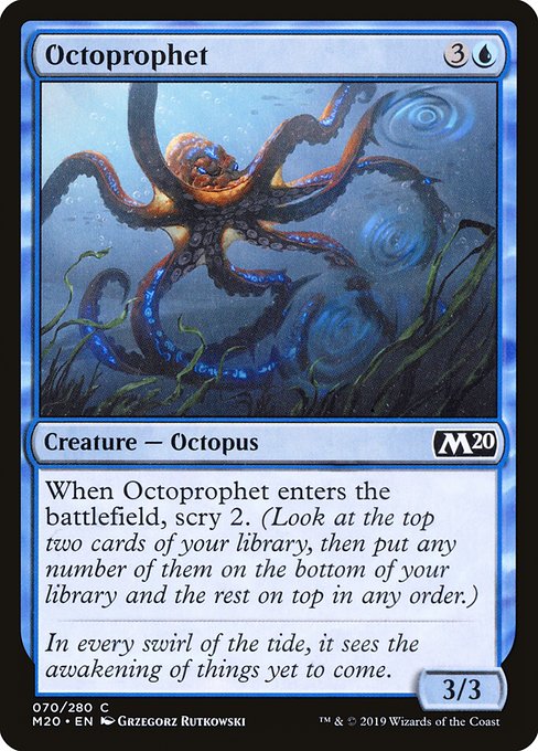 Magic the Gathering Card - Octoprophet - MTG Circle