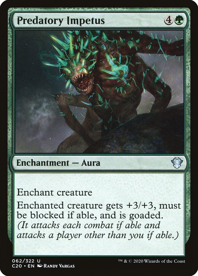 Magic the Gathering Card - Predatory Impetus - MTG Circle