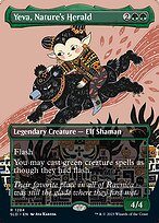 Magic the Gathering Card - Yeva, Nature's Herald - MTG Circle