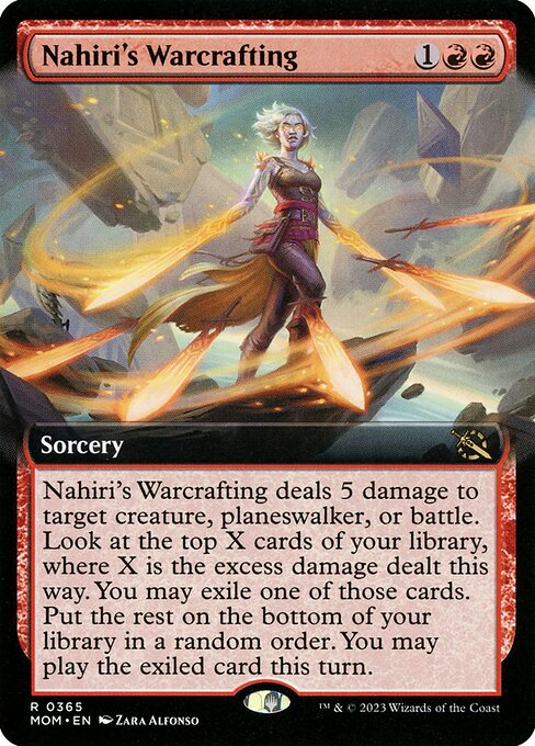 Magic the Gathering Card - Nahiri's Warcrafting - MTG Circle