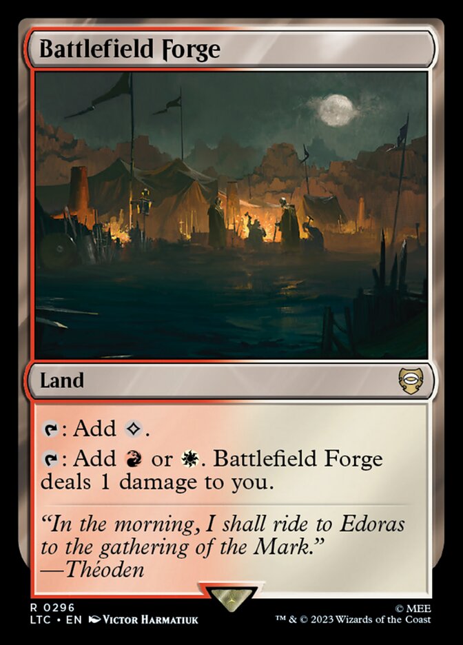 Magic the Gathering Card - Battlefield Forge - MTG Circle
