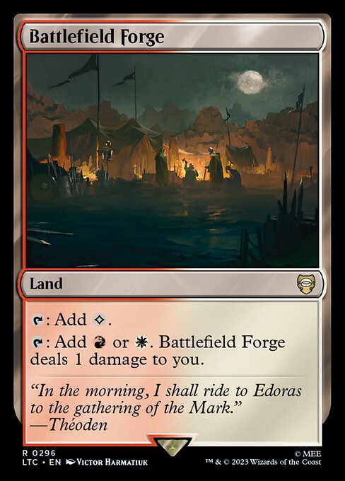 Magic the Gathering Card - Battlefield Forge - MTG Circle