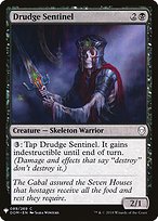 Magic the Gathering Card - Drudge Sentinel - MTG Circle