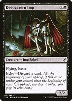 Magic the Gathering Card - Deepcavern Imp - MTG Circle