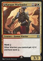 Magic the Gathering Card - A-Kargan Warleader - MTG Circle