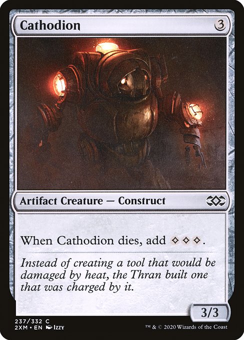 Magic the Gathering Card - Cathodion - MTG Circle