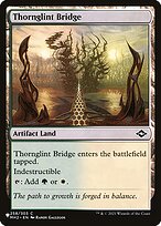 Magic the Gathering Card - Thornglint Bridge - MTG Circle