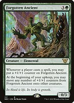 Magic the Gathering Card - Forgotten Ancient - MTG Circle