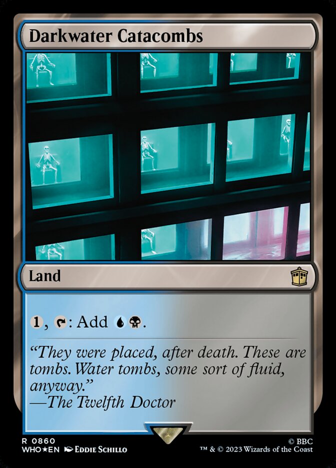 Magic the Gathering Card - Darkwater Catacombs - MTG Circle